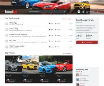 Focaljet.com(Ford Focus Forum) Screenshot