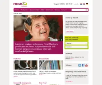 Focalmeditech.nl(Hulpmiddelen zorg) Screenshot