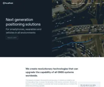Focalpointpositioning.com(Next generation positioning solutions) Screenshot