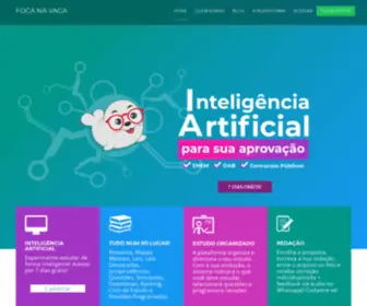 Focanavaga.com.br(Foca na Vaga) Screenshot