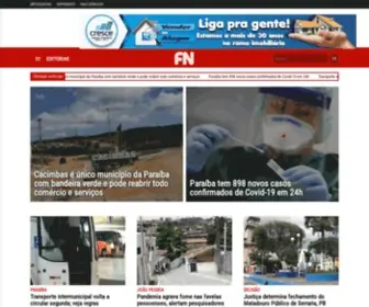 Focandoanoticia.com.br(Paraíba) Screenshot