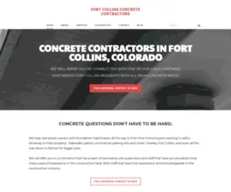 Fococoncrete.com(Concrete Services) Screenshot