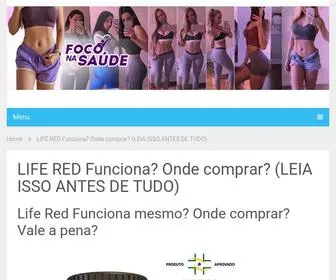 Foconasaude.com.br(FOCO NA SAÚDE E BEM ESTAR) Screenshot