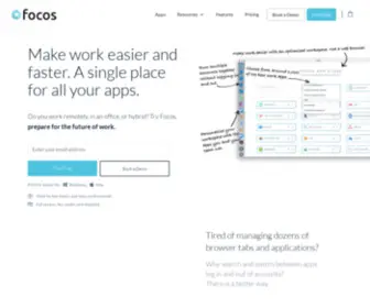 Focos.io(Remote work made easy) Screenshot