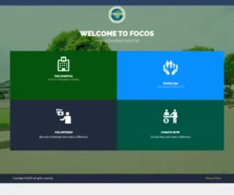 Focoshospital.org(Landing Page) Screenshot