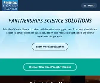 Focr.org(Friends of Cancer Research) Screenshot