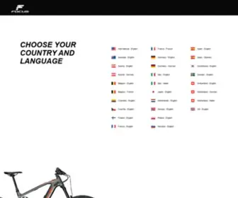 Focus-Bikes.com(FOCUS Bikes) Screenshot