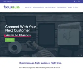 Focus-USA-1.com(Targeted Mailing Lists) Screenshot