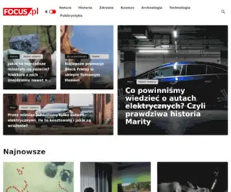 Focus.pl(Portal dla miłośników nauki. Tematyka) Screenshot