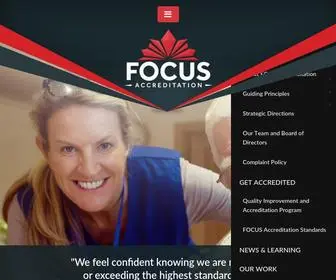 Focusaccreditation.org(FOCUS Accreditation) Screenshot