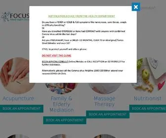 Focusalliedhealth.com.au(Focus Allied Health Clinic) Screenshot