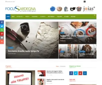 Focusardegna.com(Cultura; artigianato sardo; sardi) Screenshot