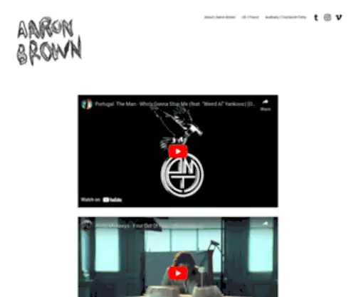 Focuscreeps.com(AARON BROWN) Screenshot