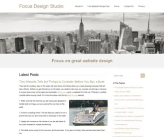 Focusdesignstudios.com(Focus Design Studio) Screenshot