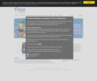 Focusdx.com(Focus Diagnostics) Screenshot