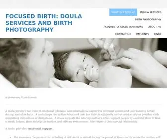 Focusedbirth.com(Focused birth) Screenshot