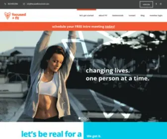 Focusedfitnutrition.com(Focused and fit nutrition) Screenshot