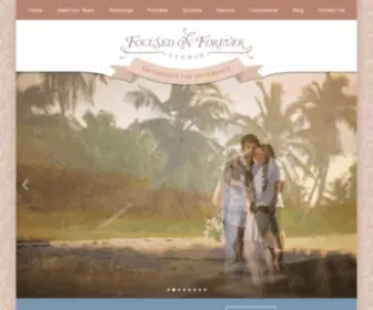 Focusedonforever.com(South Florida Wedding Photography & Videography) Screenshot