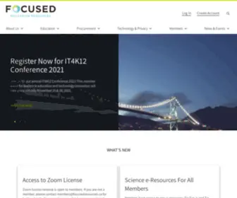 Focusedresources.ca(Focused Education) Screenshot