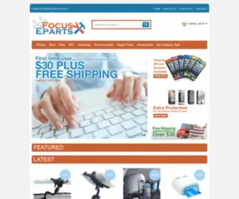 Focuseparts.com(The Largest Selection of Mobile Repair Parts) Screenshot