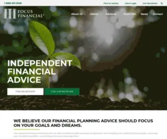 Focusfinancial.com(Focus Financial) Screenshot