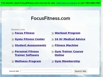Focusfitness.com(Focusfitness) Screenshot