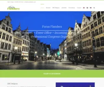 Focusflanders.com(Group Travel Belgium) Screenshot