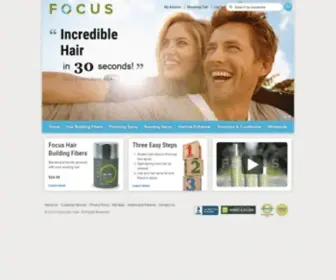 Focushaircare.com(Focushaircare) Screenshot