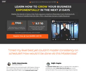 Focusinbusiness.com(21 Days Accountability Program) Screenshot