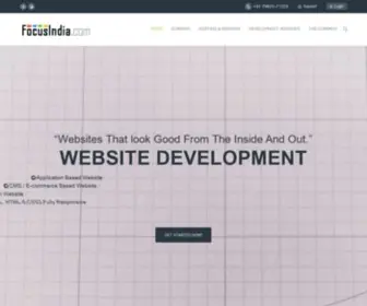 Focusindia.com(E-Commerce Website and Web hosting Company) Screenshot
