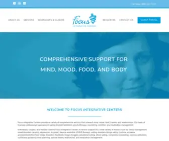 Focusintegrativecenters.com(Focus Integrative Centers Knoxville) Screenshot