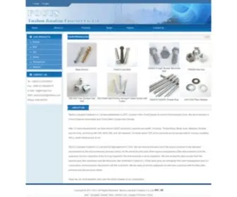 Focusly.com(Taizhou Jiaodian Fastener Co) Screenshot