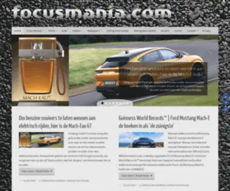 Focusmania.com(All about The Ford Focus) Screenshot