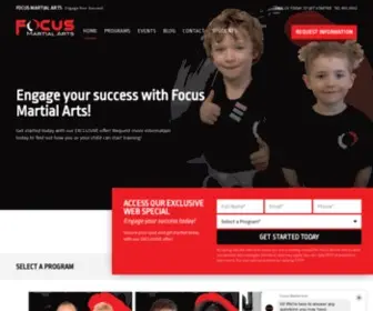 Focusmawoburn.com(Woburn Martial Arts & Fitness) Screenshot