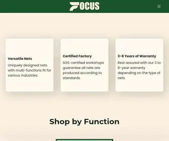 Focusnets.com(Quality Net Supplier) Screenshot