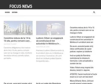 Focusnews.ro(Stiri si informatii pentru toti romanii) Screenshot