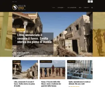 Focusonafrica.info(Focus On Africa) Screenshot