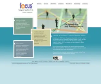 Focusonit.com(India based Recruitment Consultants) Screenshot