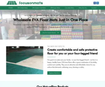 Focusonmats.com(Yoga mat) Screenshot