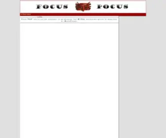 Focuspocus.org(Focus Pocus Photography) Screenshot