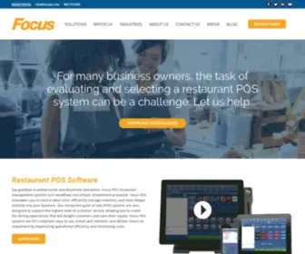 Focuspos.com(Focus POS) Screenshot