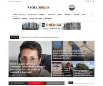 Focuspress.ro(Focuspress) Screenshot