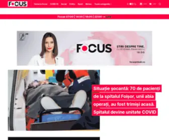 Focusprimatv.ro(Focus Prima TV) Screenshot