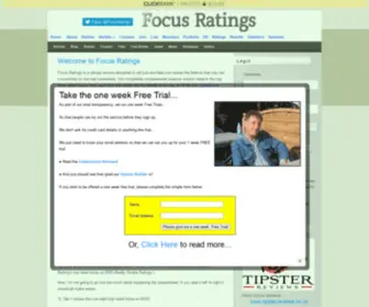 Focusratings.com(Uk and Irish Horse Racing ratings service) Screenshot