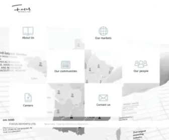 Focusreports.net(Focus Reports on Strategic Sectors) Screenshot