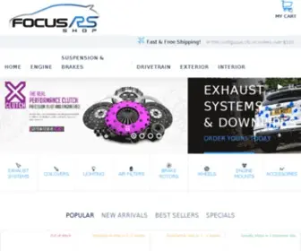 Focusrsshop.com(Focus RS Shop) Screenshot
