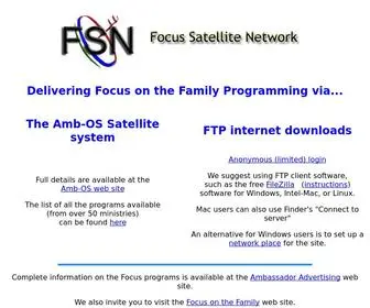 Focussat.com(Focus Satellite Network) Screenshot