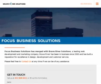 Focussolutions.net(Rhode Island Website Design by Focus Business Solutions) Screenshot