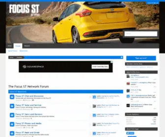 Focusst.net(The Focus ST Network Forum) Screenshot