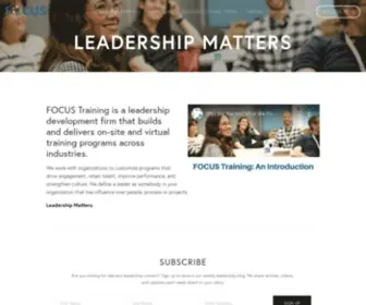 Focustrainingpro.com(FOCUS Training) Screenshot